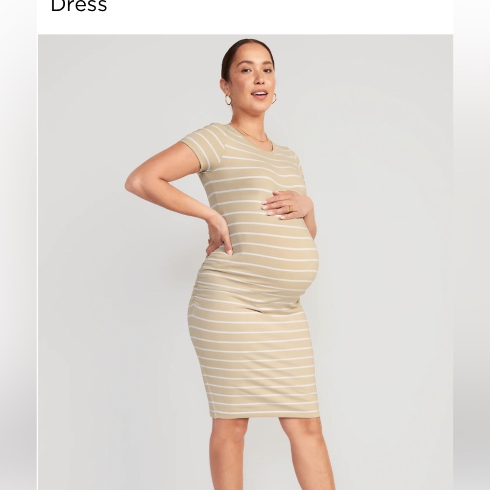 Bodycon maternity dress from Old Navy